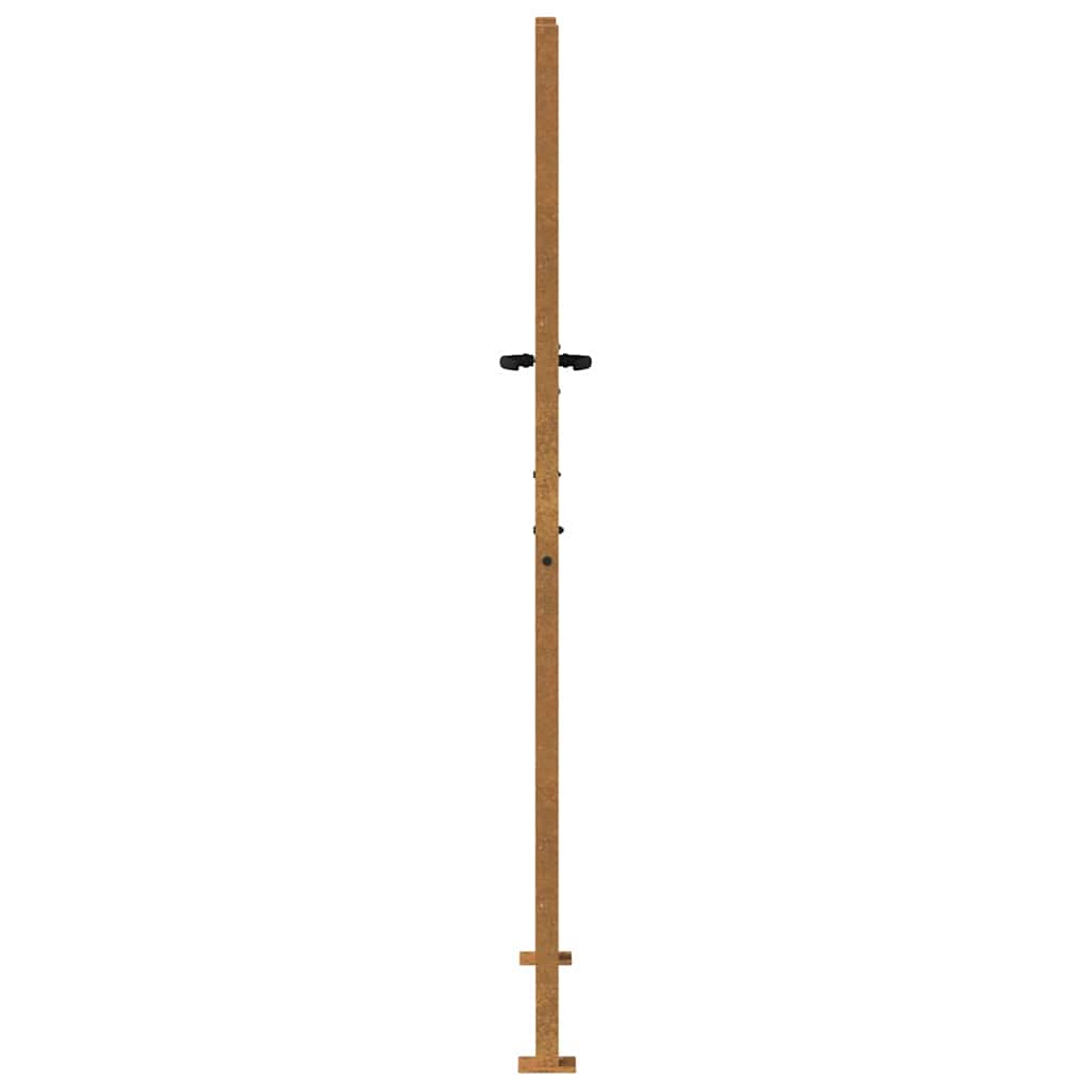 Havel gate corten čelični dizajn bambusa - 105 x 180 cm - number 6.