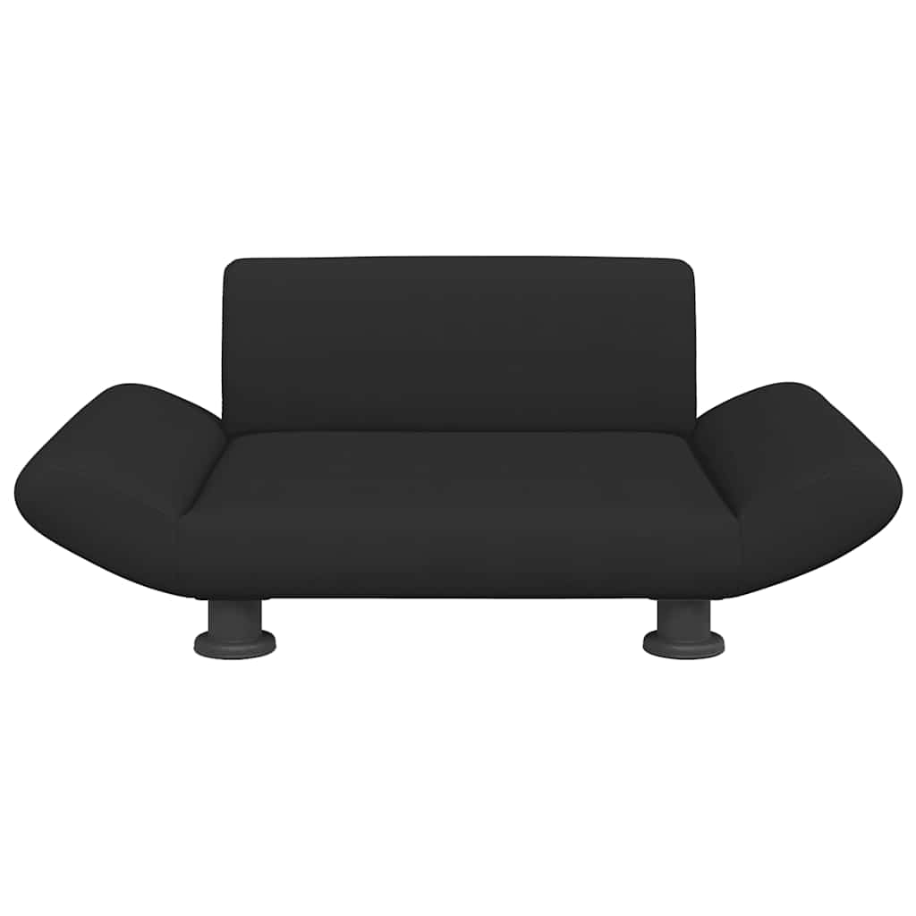 Lit de chien 70x45x28 cm - noir, tissu - number 3.