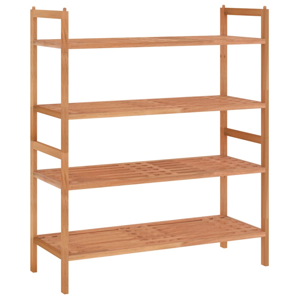 Shoe racks 2 pcs. 69x27x41 cm solid wood walnut - number 2.