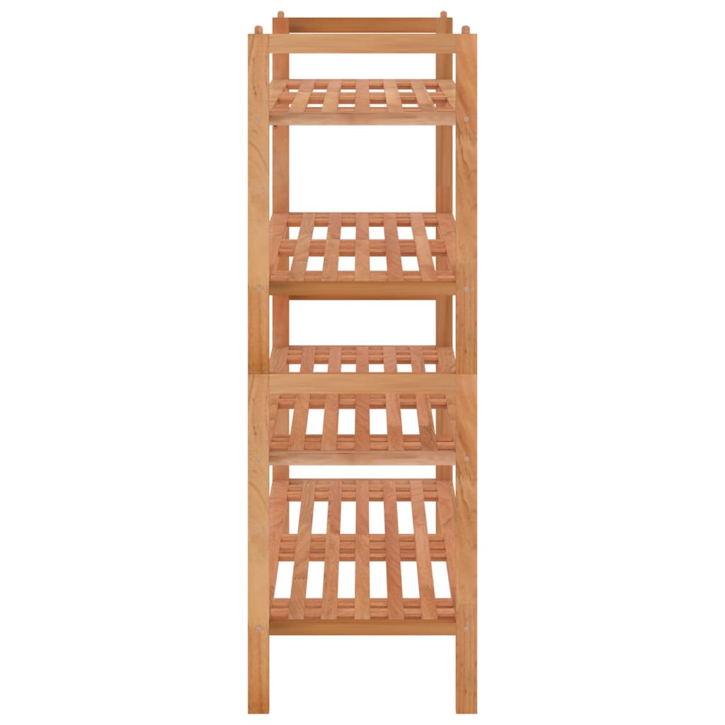 Shoe racks 2 pcs. 69x27x41 cm solid wood walnut - number 4.