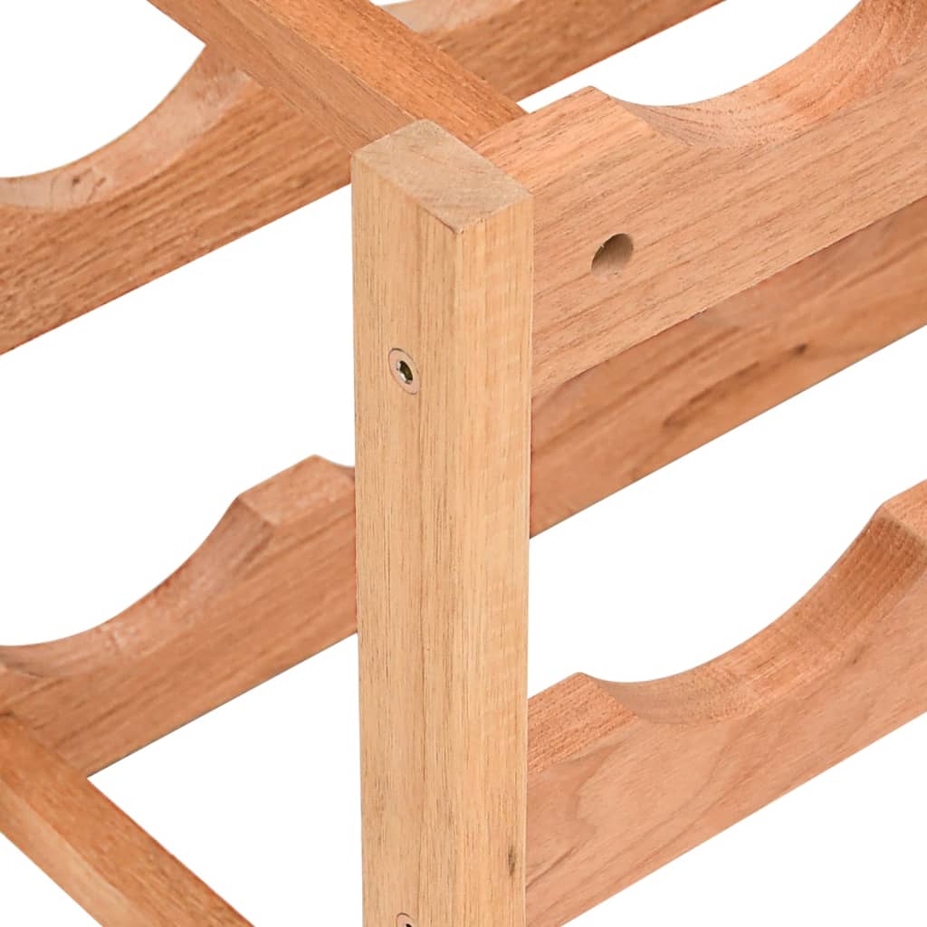 Vinreol til 12 flasker massivt valnøddetræ - number 5.