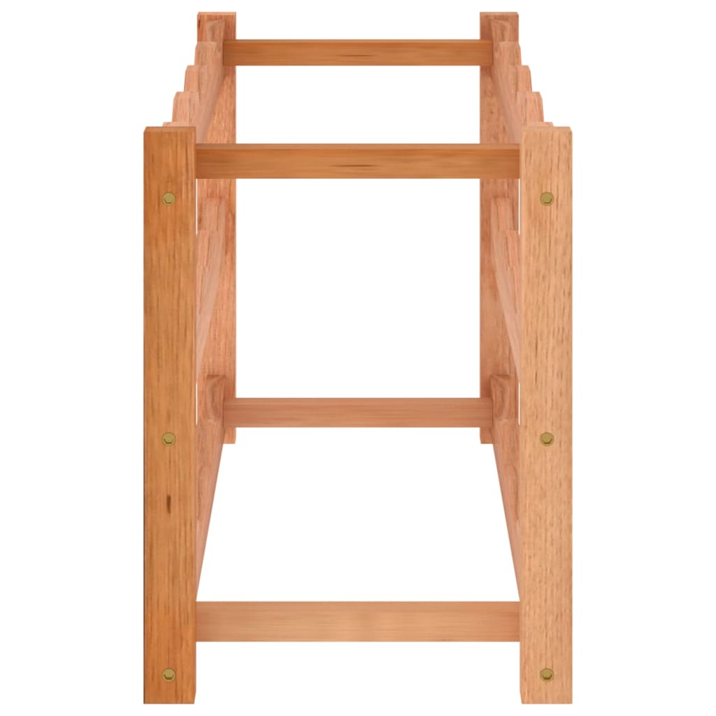 Vinreol til 12 flasker massivt valnøddetræ - number 4.