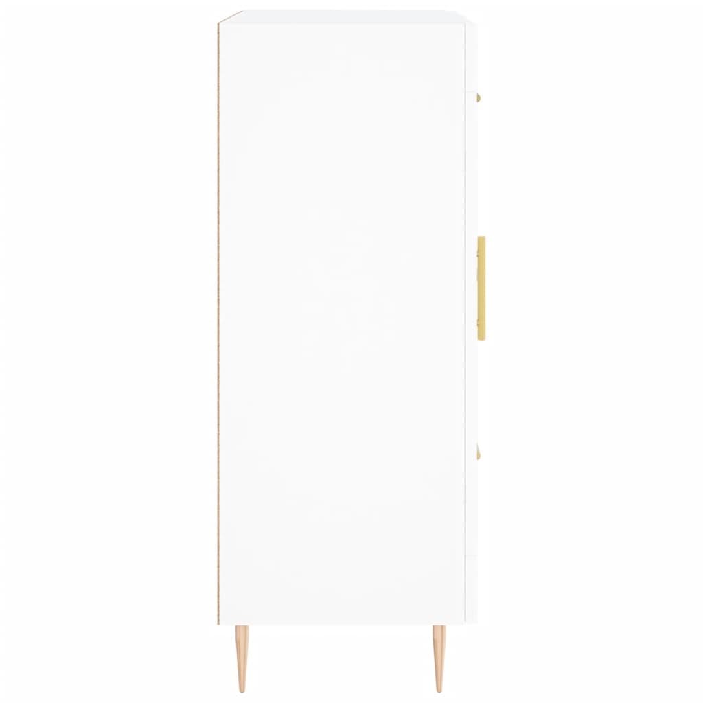 Sideboard 69.5x34x90 cm engineered wood - white, 1 - number 7.