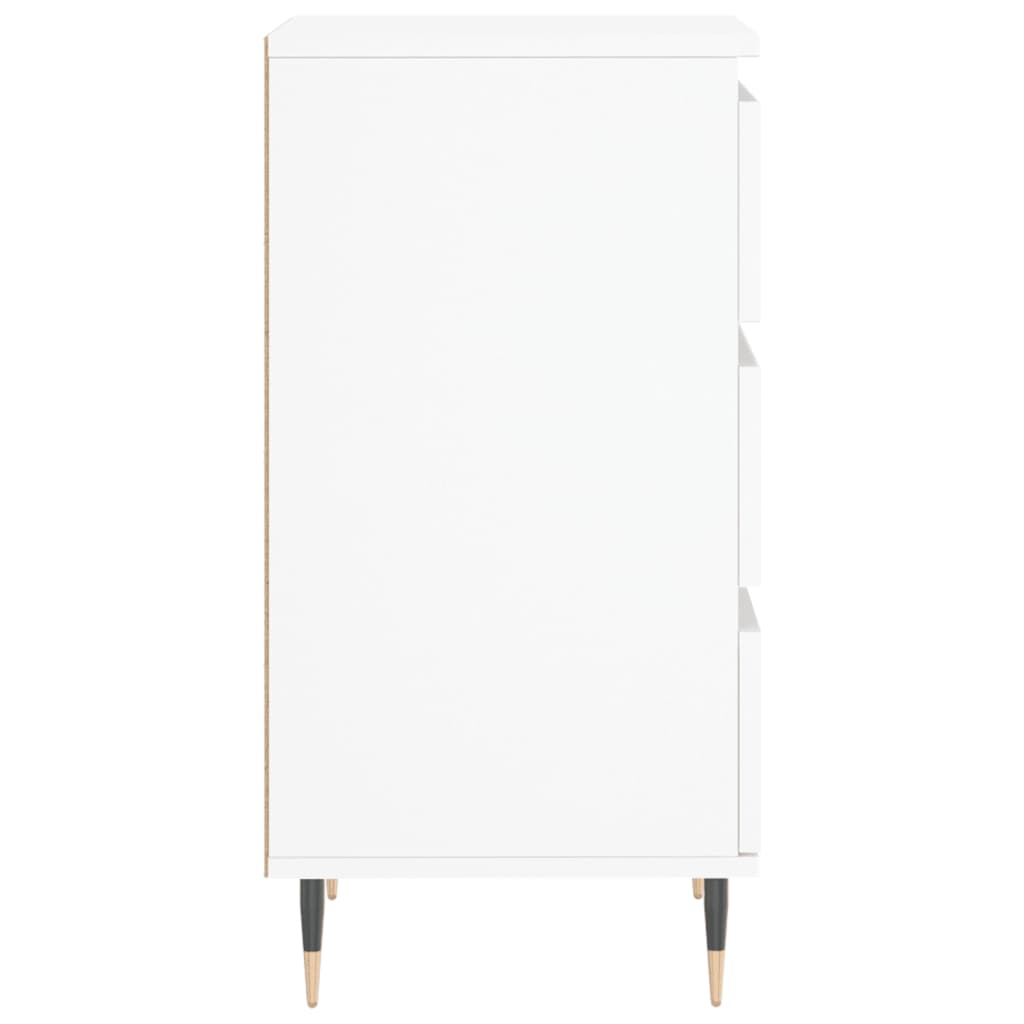 Skænk 40x35x70 cm konstrueret træ - hvid, 1 - number 7.