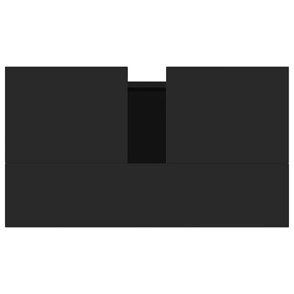 Badrumsskåp 58x33x60 cm konstruerat trä - betonggrå, 1 - number 8.