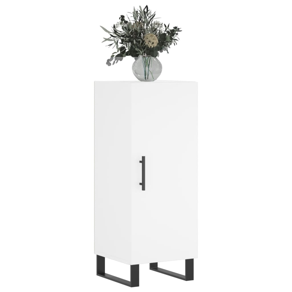 Strana 34,5x34x90 cm konstruované dřevo - bílé, 1 - number 3.