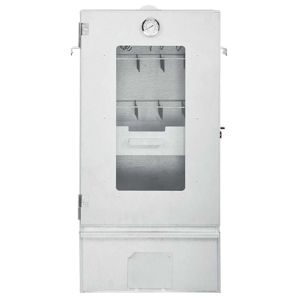 Smoking oven with table galvanized steel - 44.5 x 29 x 83 cm, with window, 2 - number 2.