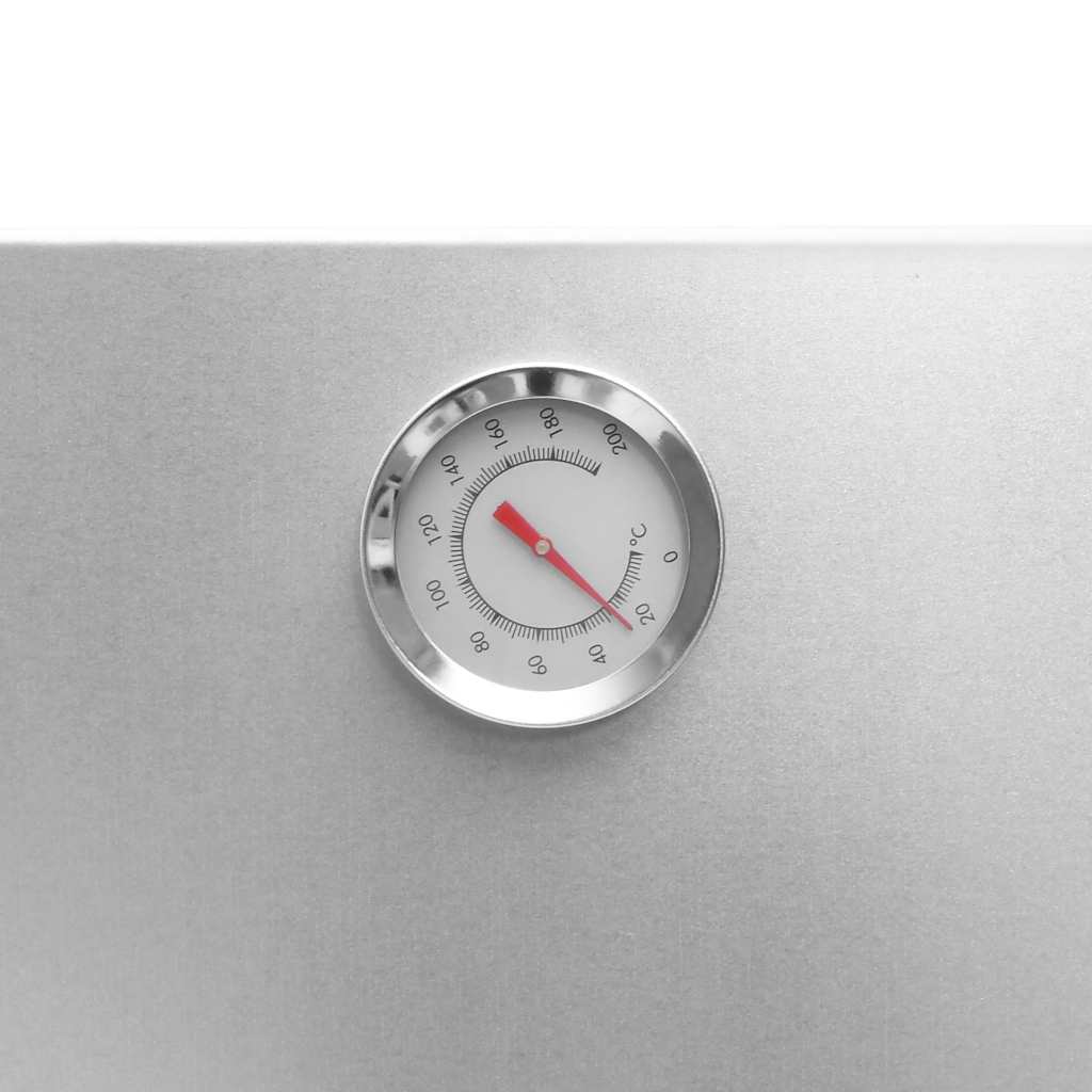 Smoking oven with table galvanized steel - 44.5 x 29 x 83 cm, without window, 2 - number 5.