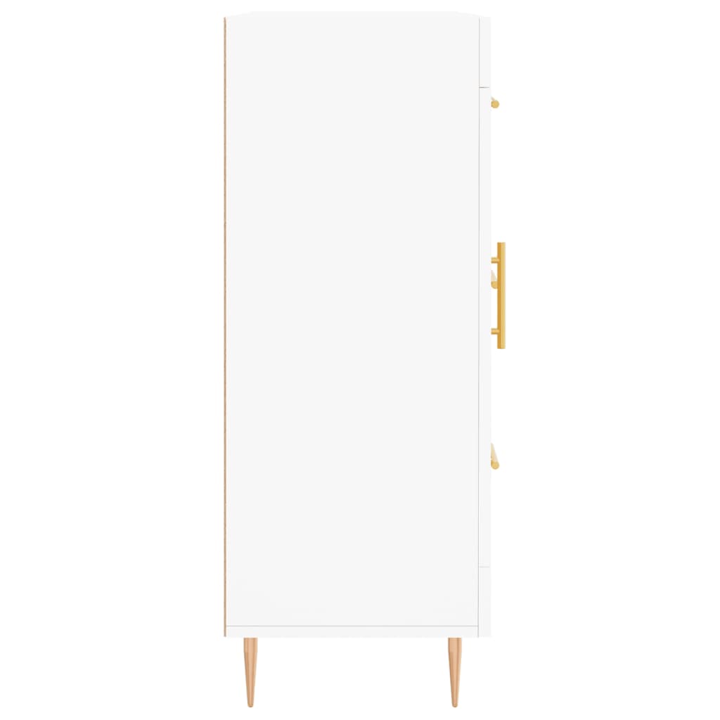 Skænk 69,5x34x90 cm konstrueret træ - hvid, 1 - number 7.