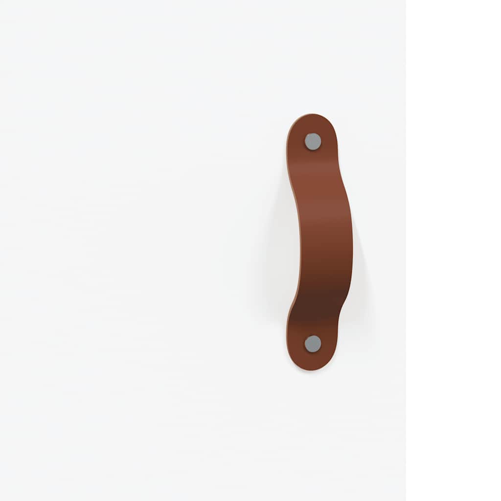 Skænk 69,5x34x90 cm konstrueret træ - hvid, 1 - number 10.