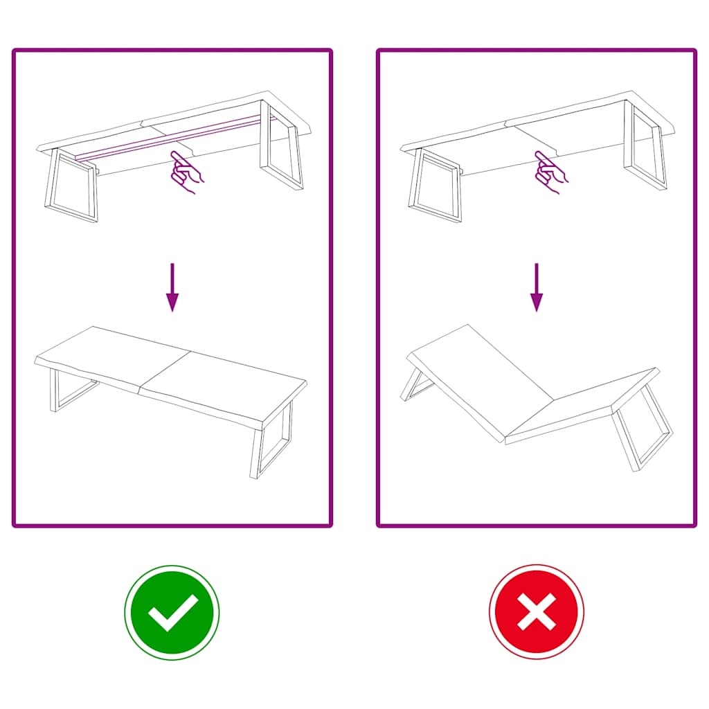 Tabellplate 160x50x (2-6) cm behandlet fast eik - mørkebrun, 160 x 50 x 6 cm, 1 - number 5.