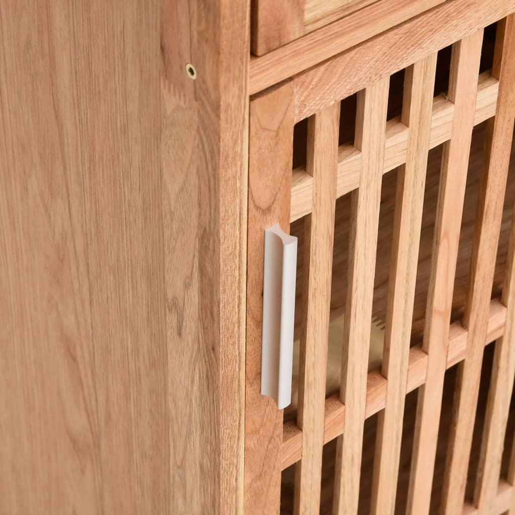 Garnitura kupaonskog namještaja 5 komada punog orahovog drveta - number 6.