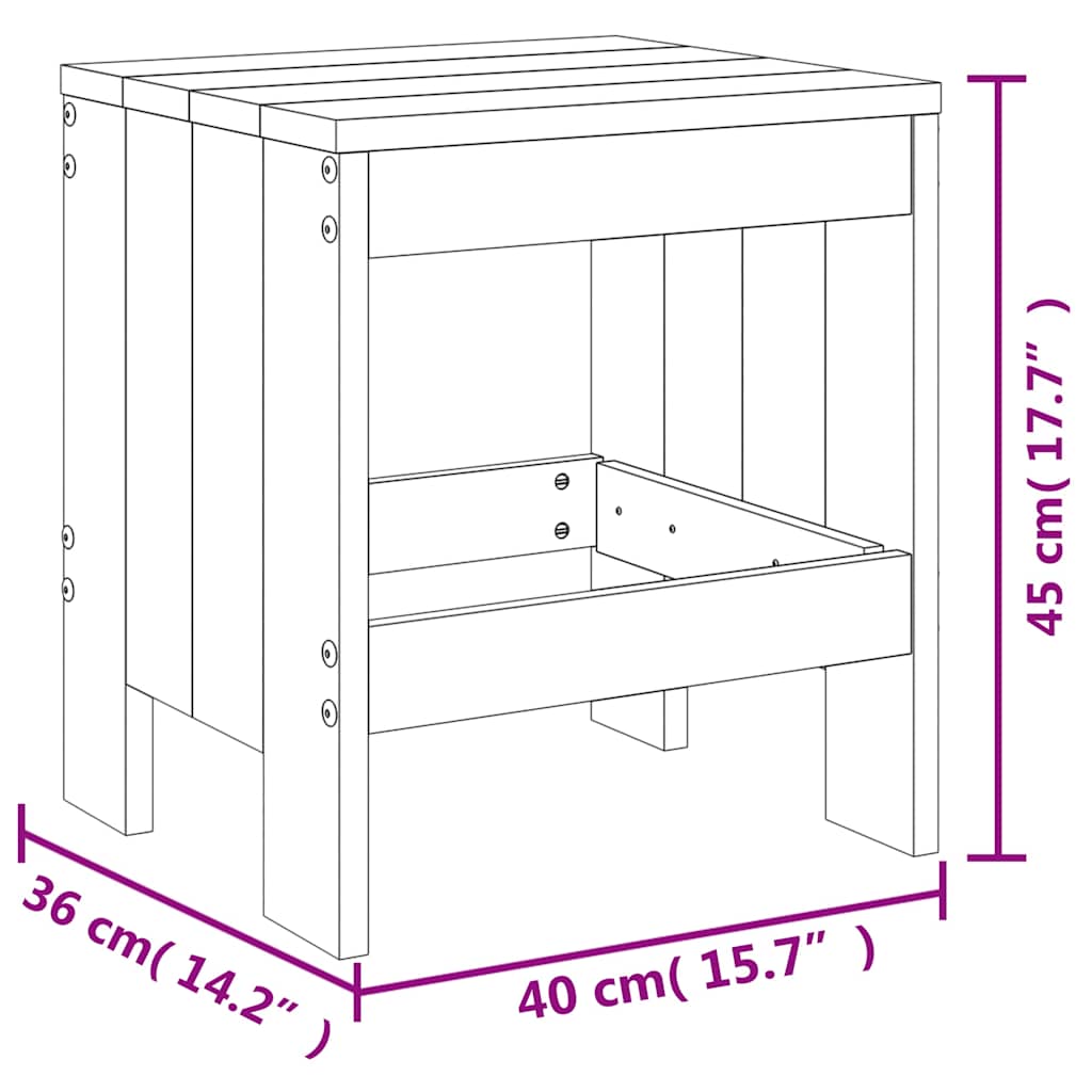 Dijelovi bistro garniture masivni bor zlatno smeđa - bor med smeđi, 3 - number 10.