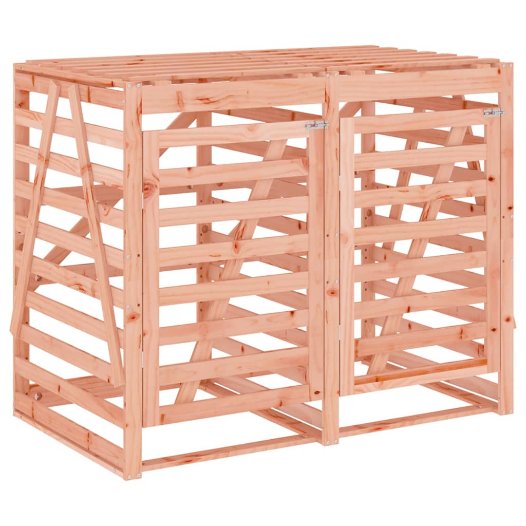 Dobbelt skraldespandsskjuler massivt douglasgran - number 5.