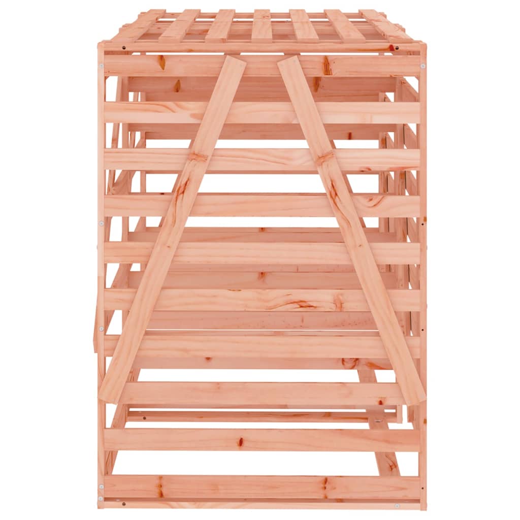 Dobbelt skraldespandsskjuler massivt douglasgran - number 7.