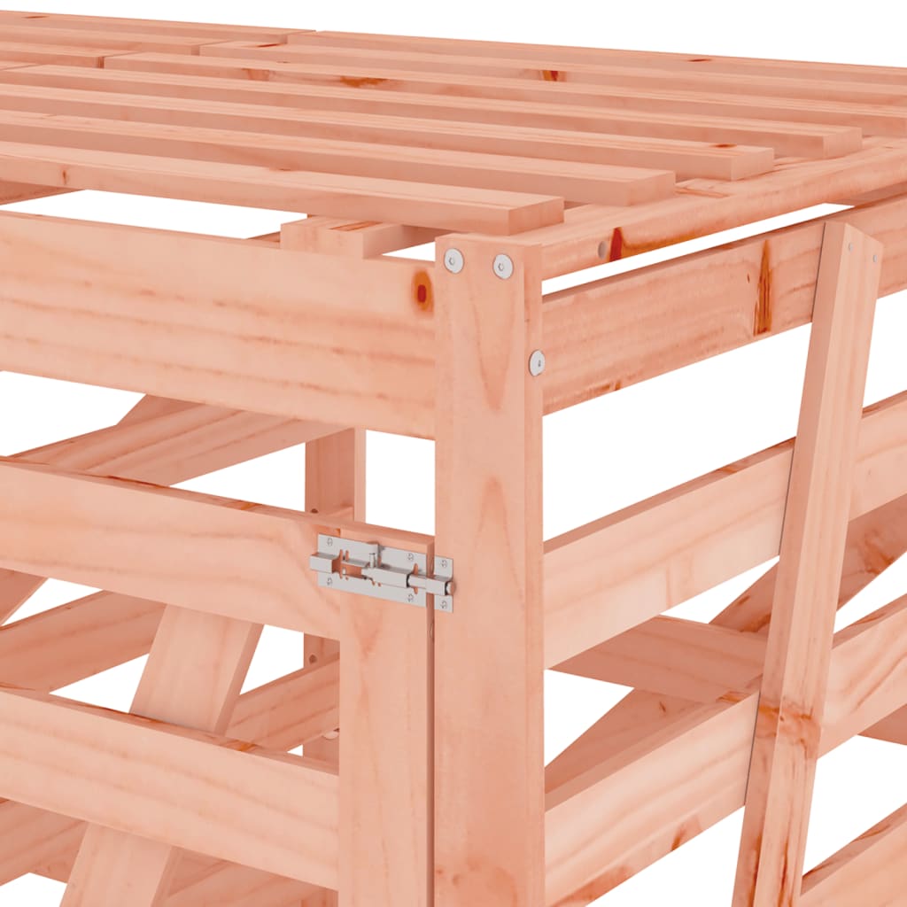 Dobbelt skraldespandsskjuler massivt douglasgran - number 11.