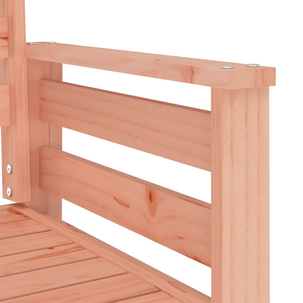 2-personers havebænk med bord massivt douglasgran - number 6.