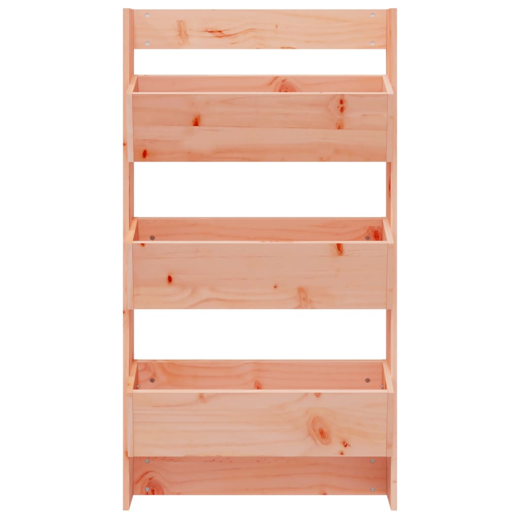 Biljni zid 60x18,5x110 cm 3 razine masivne douglas jelke - number 4.