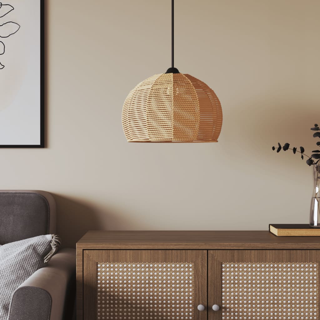Lampeskærm til loftlampe ø36x26 cm jern og papir - number 1.