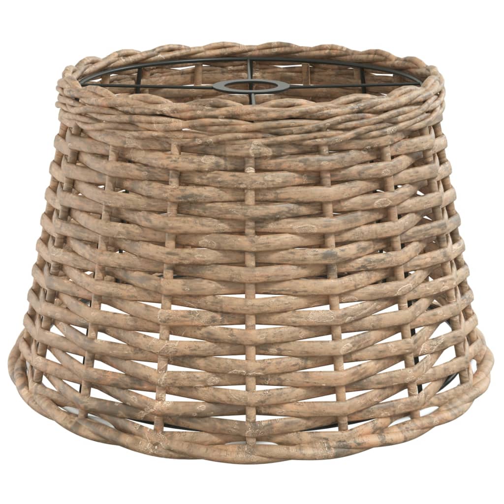 Lampshade for ceiling lamp wicker - brown, ø 38 x 23 cm - number 2.
