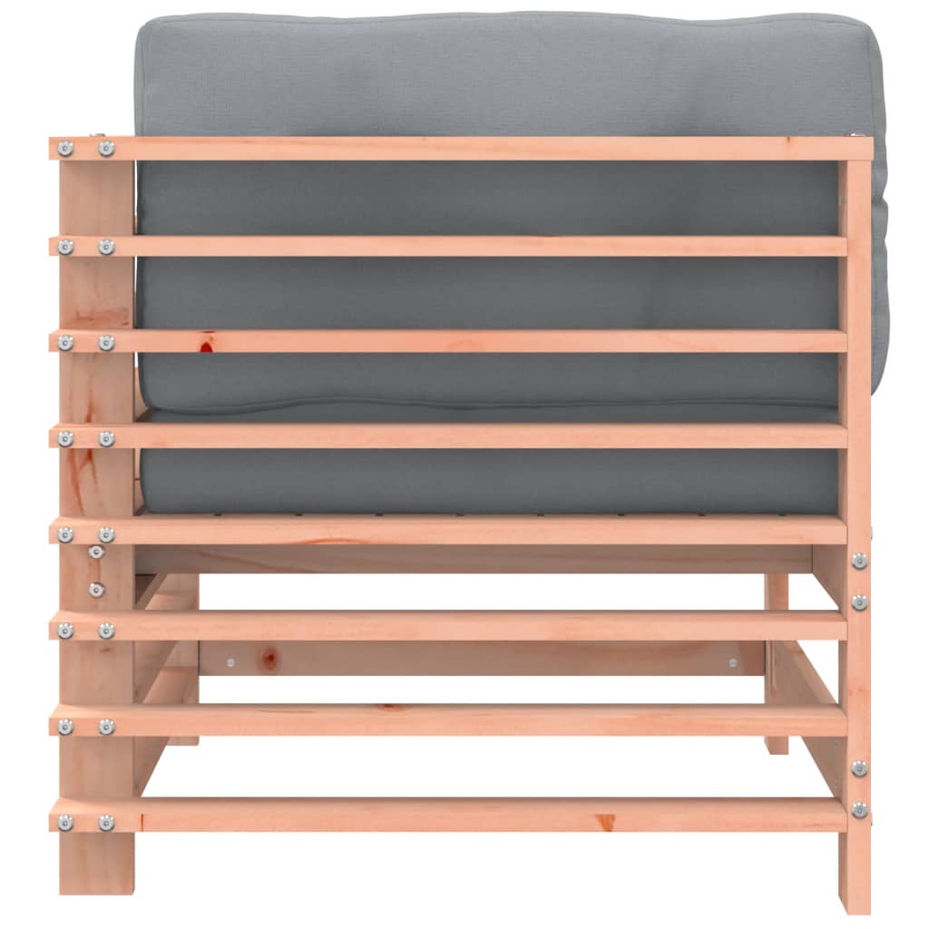 Kutni modul s jastucima masivna duglazija - prirodna duglazija, 1, kutna garnitura - number 4.