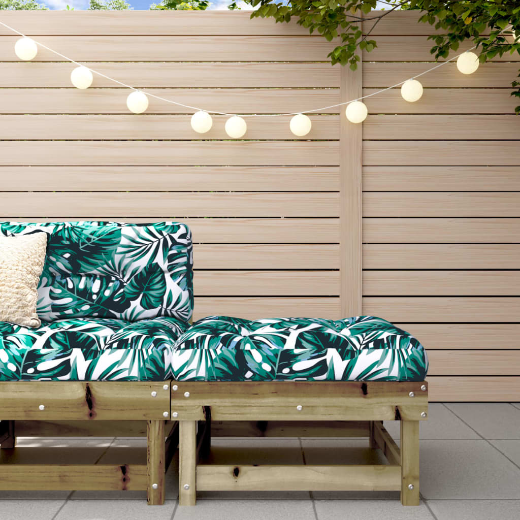 Haveskammel imprægneret fyrretræ - naturlig imprægnering, 1, fodskammel-2 - number 1.