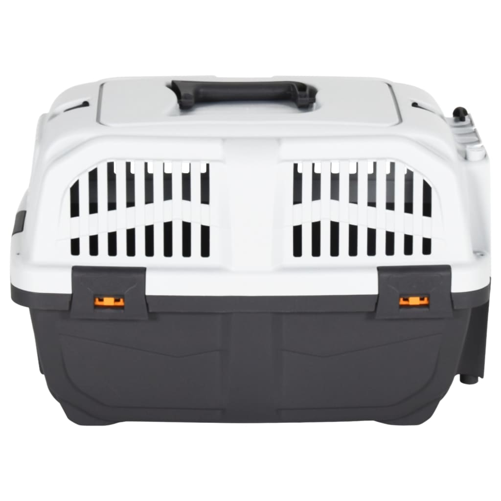 Cage de transport pour animaux de compagnie avec porte en métal 48x31,5x31cm polypropylène - number 5.