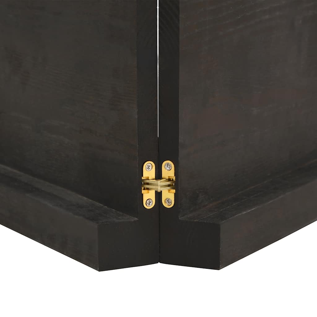 Bordplate 220x60x (2-6) cm naturlig kantbehandlet tre - mørkebrunt, 220 x 60 x 6 cm, 1 - number 5.