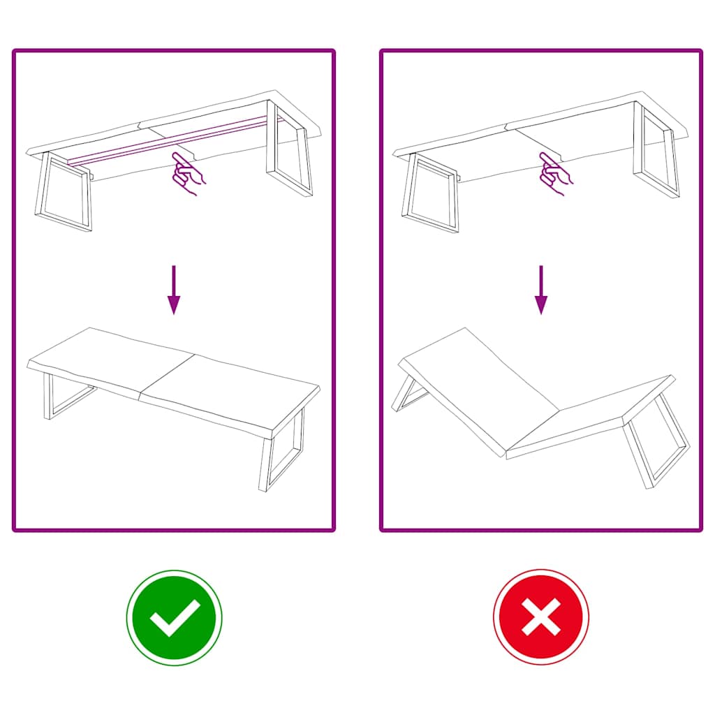 Bordplate 160x60x(2-6) cm naturlig kantbehandlet tre - lysebrun, 160 x 60 x 6 cm, 1 - number 6.