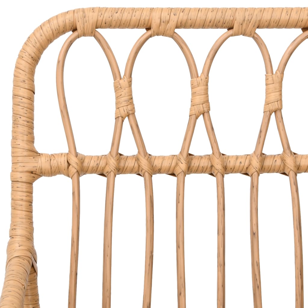 Vrtna blagovaonska stolna garnitura dijelovi od poliratana - smeđa, 5 - number 6.