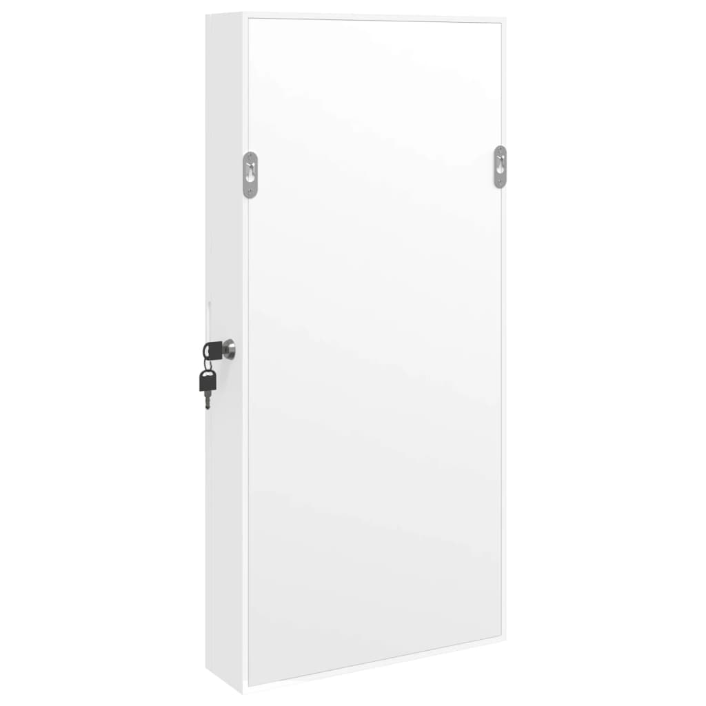 Seinään kiinnitettävä peilikaappi led-valolla - valkoinen, 1 - number 7.