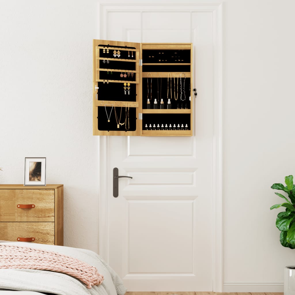 Armoire de toilette murale avec éclairage led - marron, 1 - number 3.