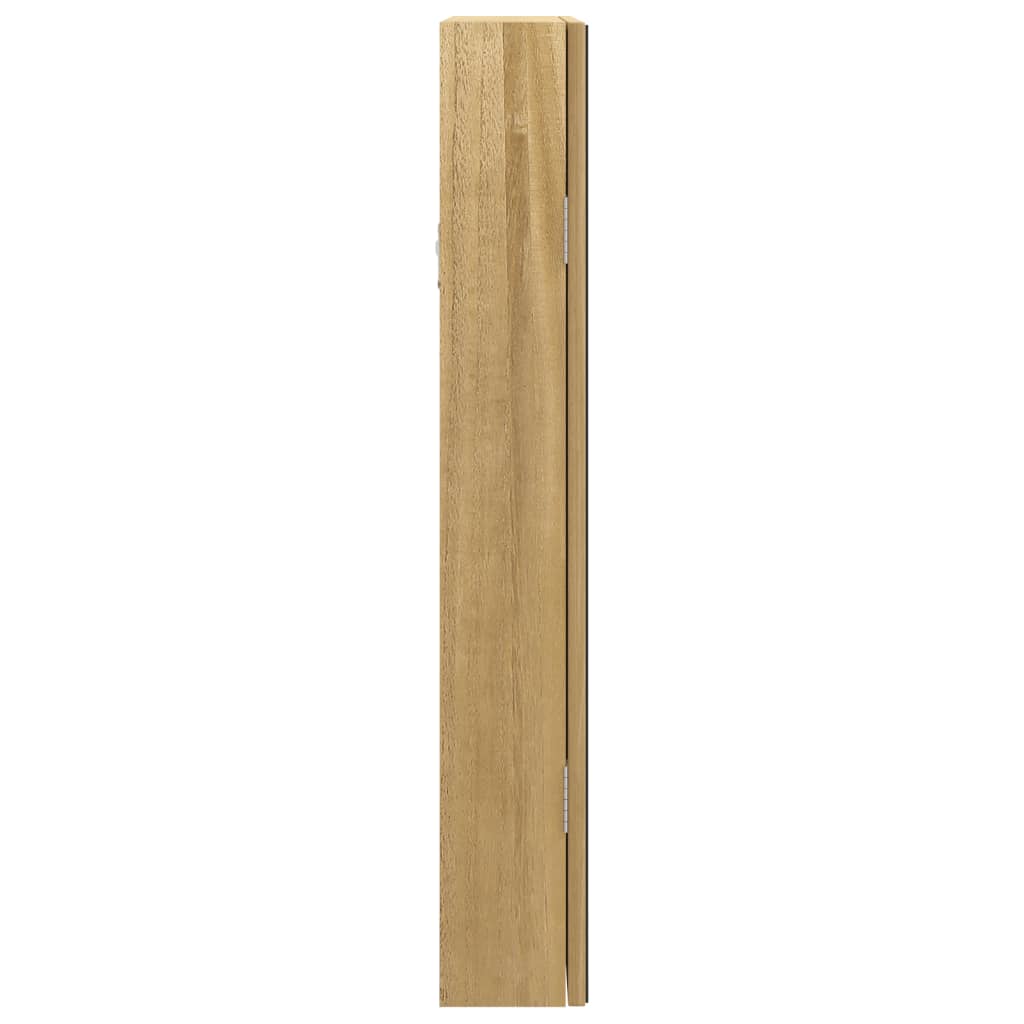 Armoire de toilette murale avec éclairage led - marron, 1 - number 5.