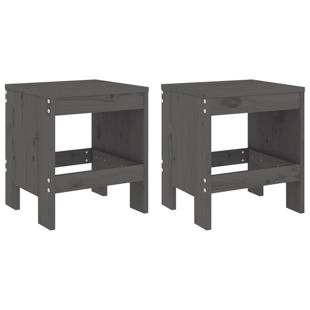 Vrtna stolica računala. masivno - boro siva, 40 x 36 x 45 cm, 2 - number 2.