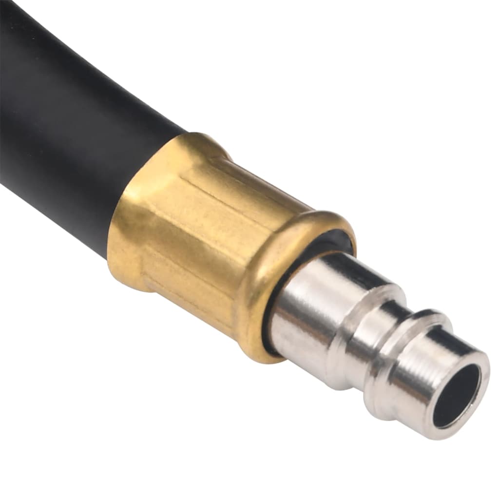 Hybrid luftslange 0,6" 10 m gummi og pvc sort - number 6.