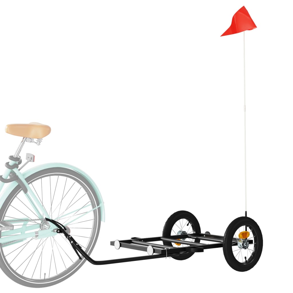 Cykelanhænger jern sort - 122 x 53 x 28 cm - number 3.