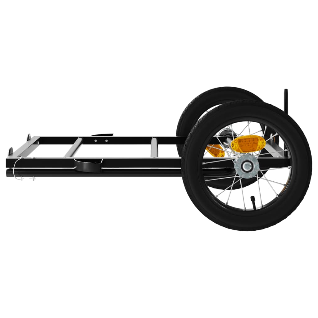 Cykelanhænger jern sort - 122 x 53 x 28 cm - number 6.