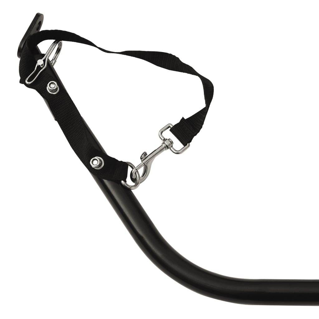 Cykelanhænger 45 kg jern - sort, 63 x 126 x 63 cm - number 11.