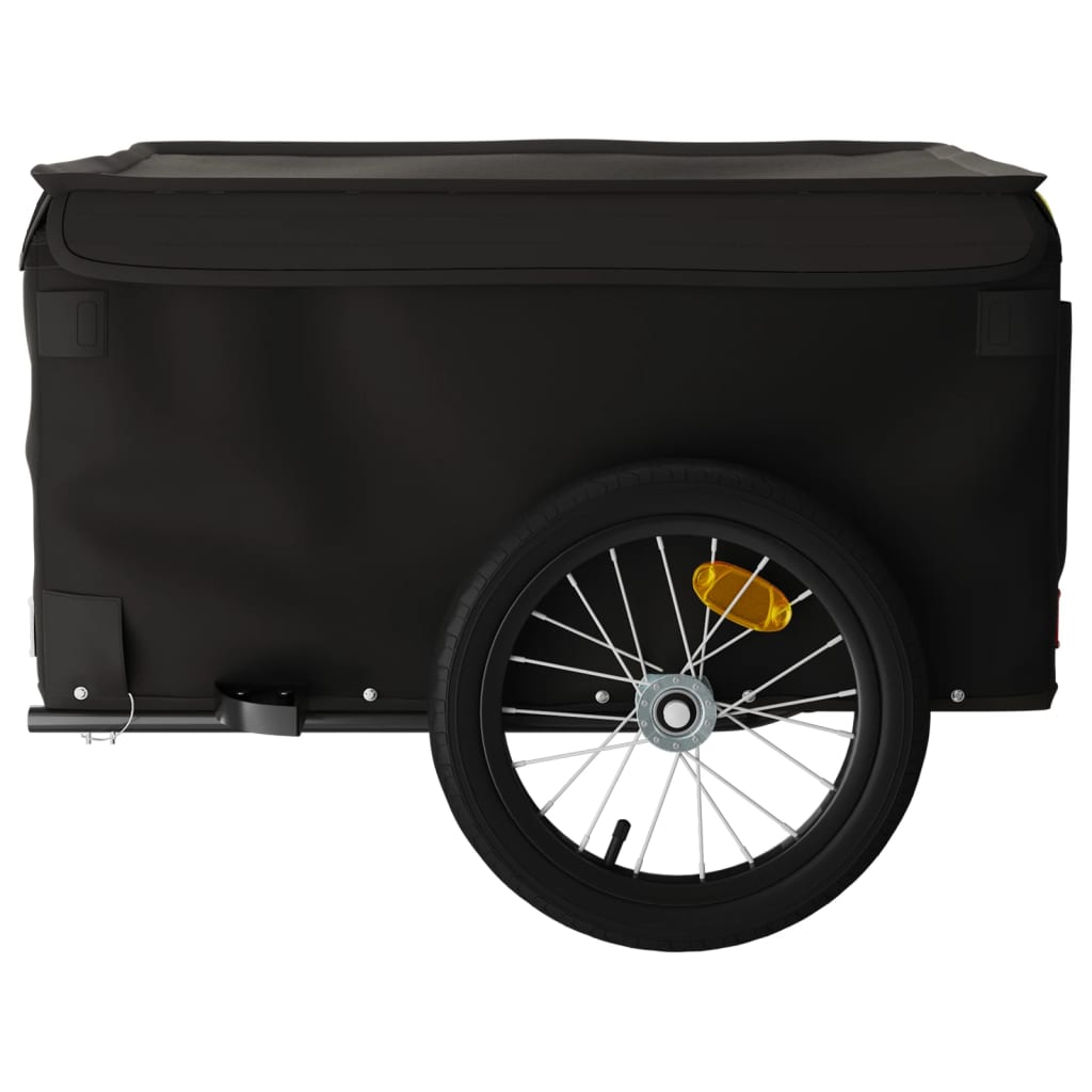 Cykelanhænger 45 kg jern - sort, 124 x 62.5 x 52 cm - number 6.