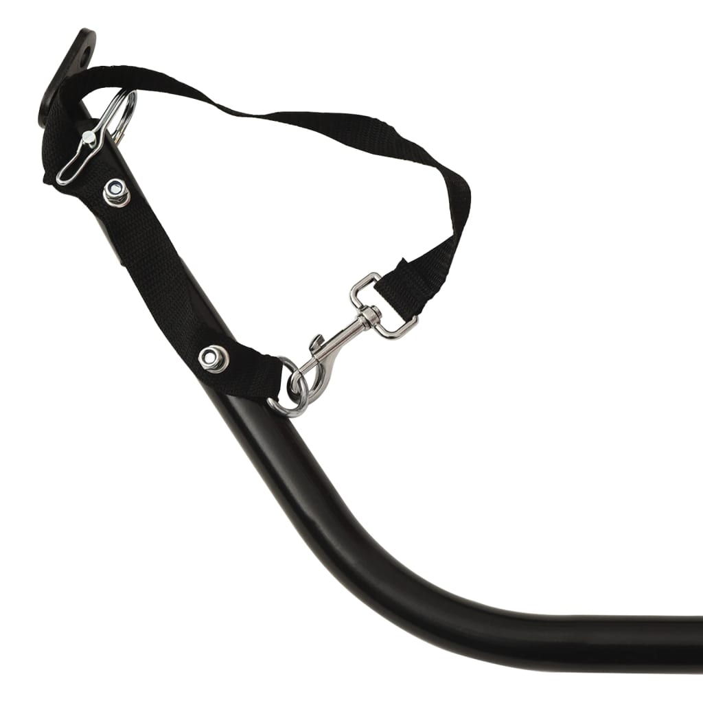 Cykelanhænger 45 kg jern - sort, 124 x 62.5 x 52 cm - number 10.