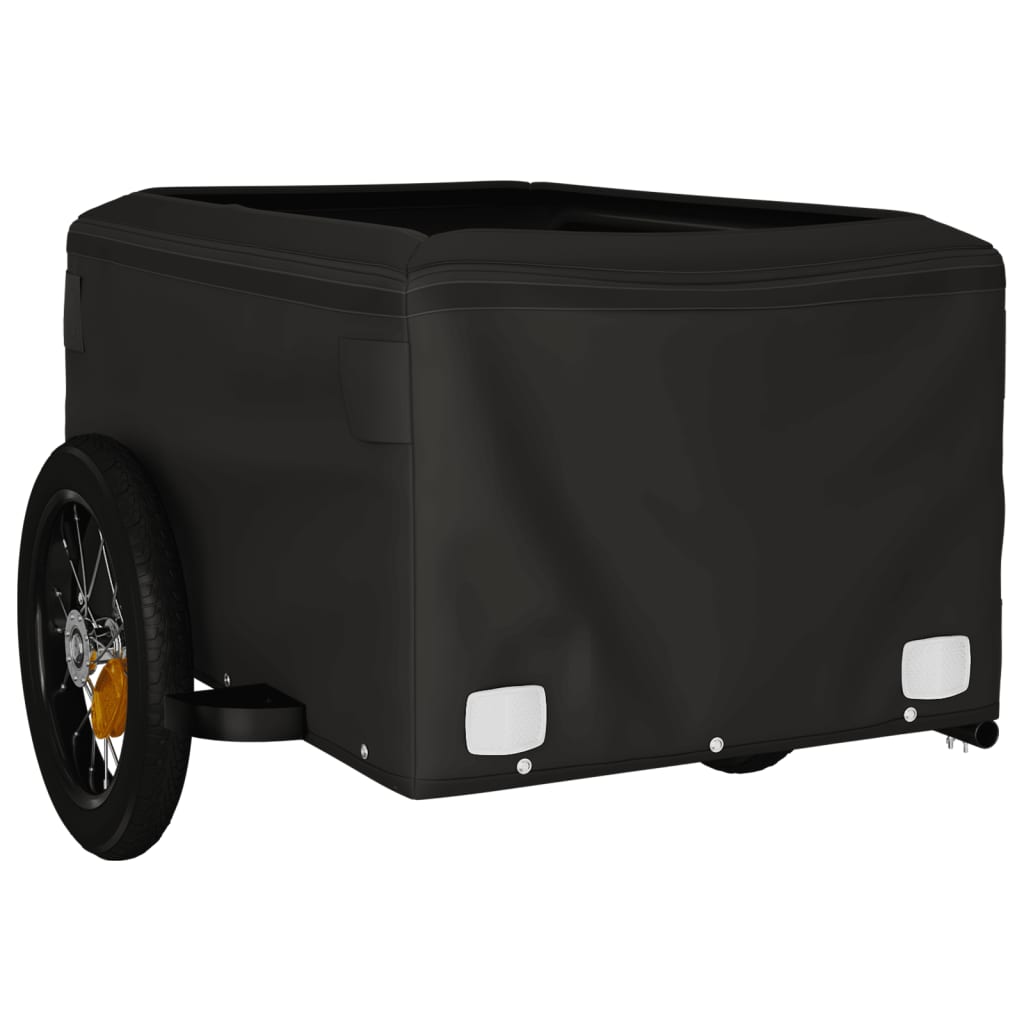 Cykelanhænger 30 kg jern - sort, 120 x 54 x 44 cm - number 5.