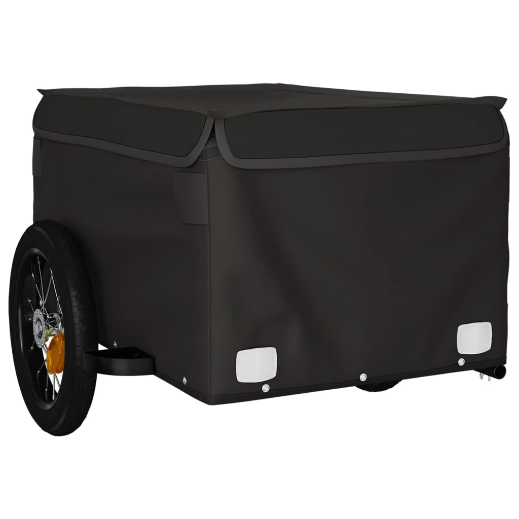 Cykelanhænger 30 kg jern - sort, 120 x 54 x 44 cm - number 4.