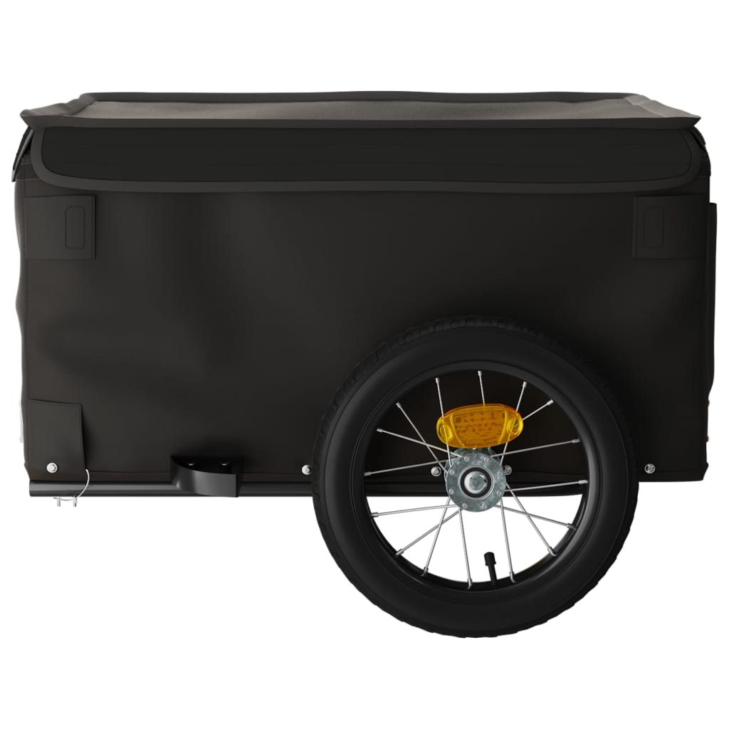 Cykelanhænger 30 kg jern - sort, 120 x 54 x 44 cm - number 7.