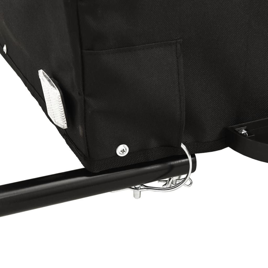 Cykelanhænger 30 kg jern - sort, 120 x 54 x 44 cm - number 10.