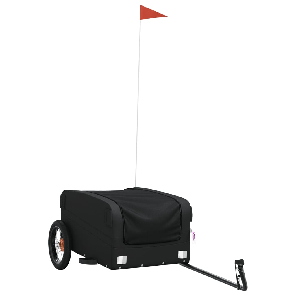 Cykelanhænger 30 kg jern - sort, 122 x 52.5 x 42.5 cm - number 2.