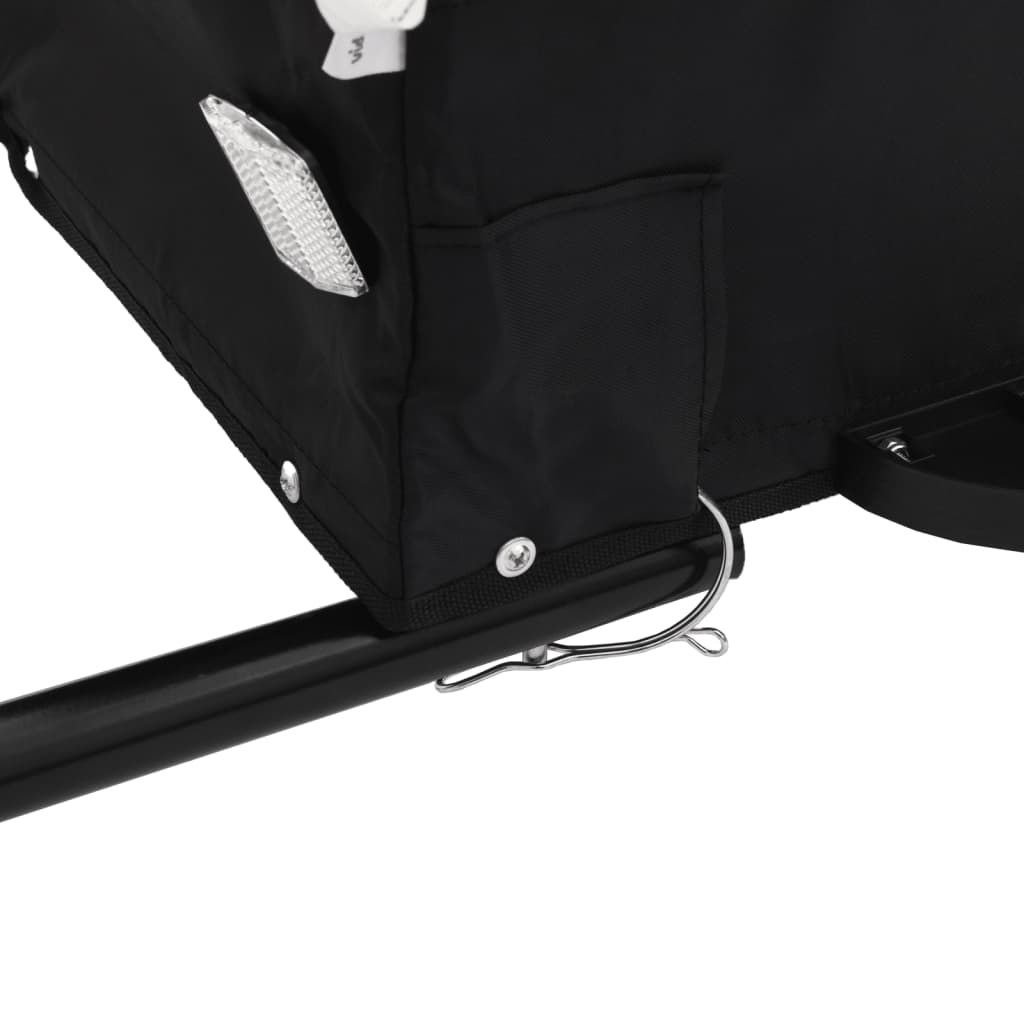 Cykelanhænger 30 kg jern - sort, 122 x 52.5 x 42.5 cm - number 10.