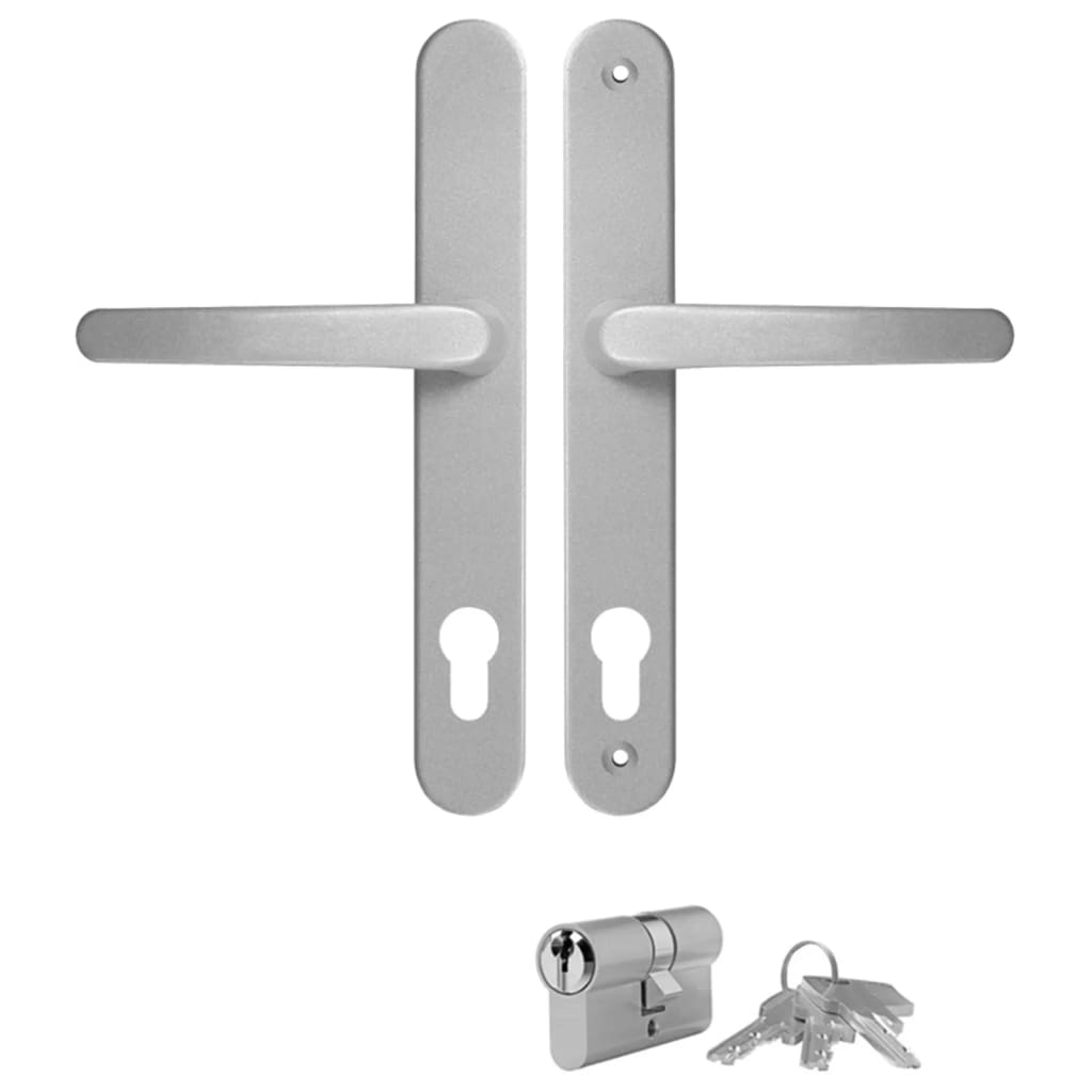 Ytterdörr pvc vit - vit utsida / vit inuti, 98 x 200 cm, 1, höger + körhandtag - number 9.