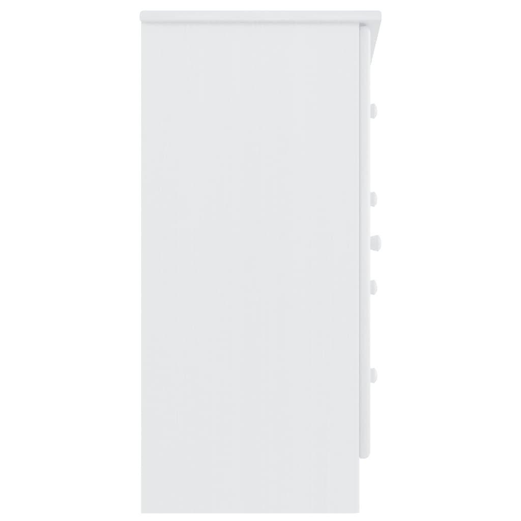 Komoda alta 77x35x73 cm puni bor - bijela, 1 - number 5.