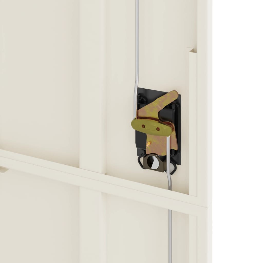 Arkivskab stål - hvid, 90 x 40 x 200 cm, 1 - number 8.