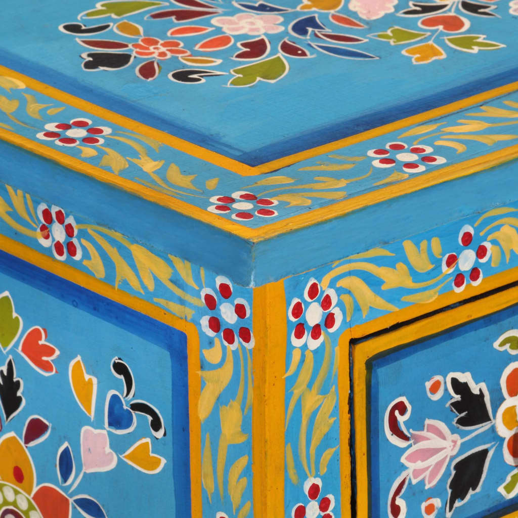 Skænk 55x30x76 cm massivt mangotræ - number 8.